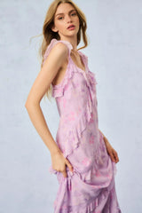 Radiance Heirloom Print Maxi Dress