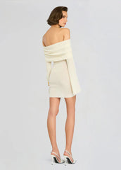 Galli Rib Knit Mini Dress