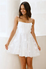 Ethereal Blossom Mini Dress