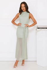 Dazzle Me Darling Mesh Maxi Dress