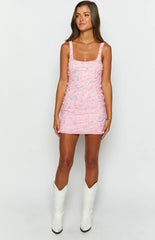 Pixie Pink Mini Dress